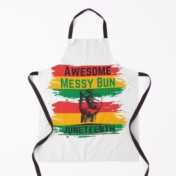 Item preview, Awesome Messy Bun Juneteenth Celebrate 1865 June 19th designed and sold by designer-shop.