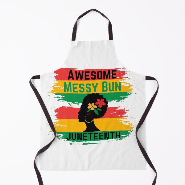 Item preview, Awesome Messy Bun Juneteenth Celebrate 1865 June 19th designed and sold by designer-shop.