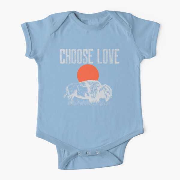 Stop Hate And Racism Choose Love Buffalo Bills Baby One-Piece for Sale by  DonnellHoux