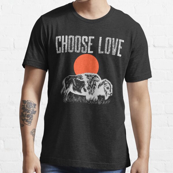 Buffalo Bills Choose Love ,funny buffalo  Classic T-Shirt for Sale by  FakiX17 ⭐⭐⭐⭐⭐