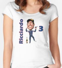 New 2017 Daniel Ricciardo Women's Fitted Scoop T-Shirt