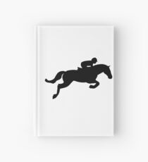 Horse Jump Hardcover Journal