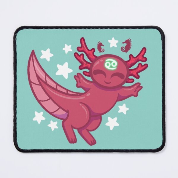 Item preview, Zodiac Axolotl Cancer designed and sold by The-Mothlynn.