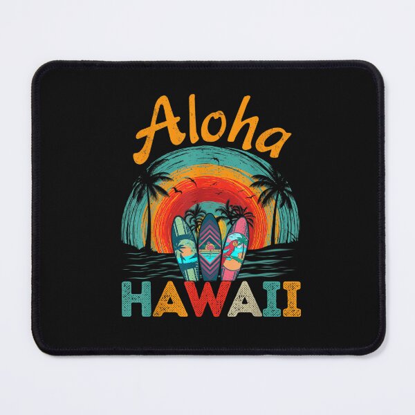 Item preview, Retro Hawaiian Surfboard Aloha Hawaii Island Surfer Outfits T-Shirt designed and sold by Ortega-Blue.