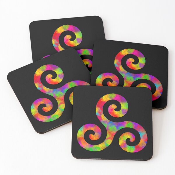 Item preview, Rainbow Triple Spiral designed and sold by AutumnJude Rowan.