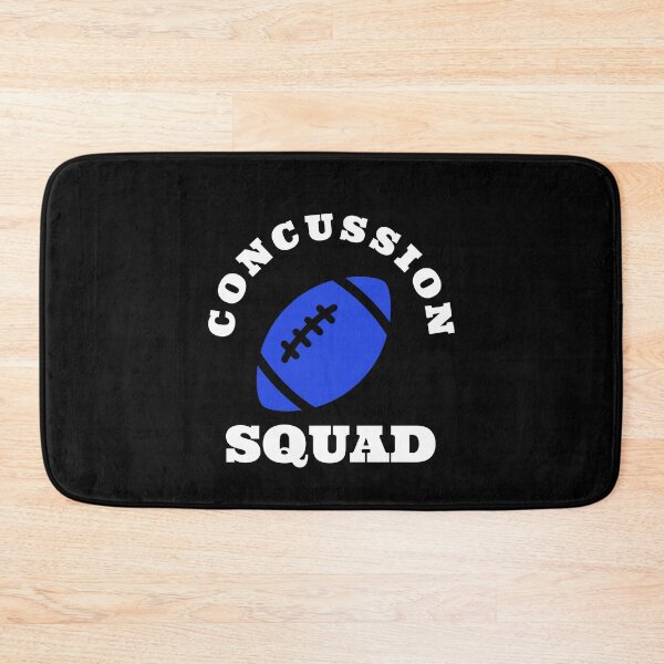 Item preview, concussion, football head injury, funny, concussed, TBI, traumatic brain injury awareness month, TBI, concussed themed design on a T-shirt, sticker, and mug designed and sold by smichaeliv.