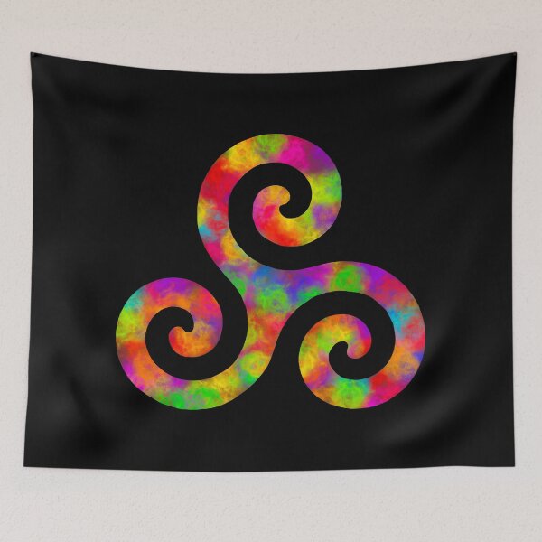Item preview, Rainbow Triple Spiral designed and sold by AutumnJude Rowan.