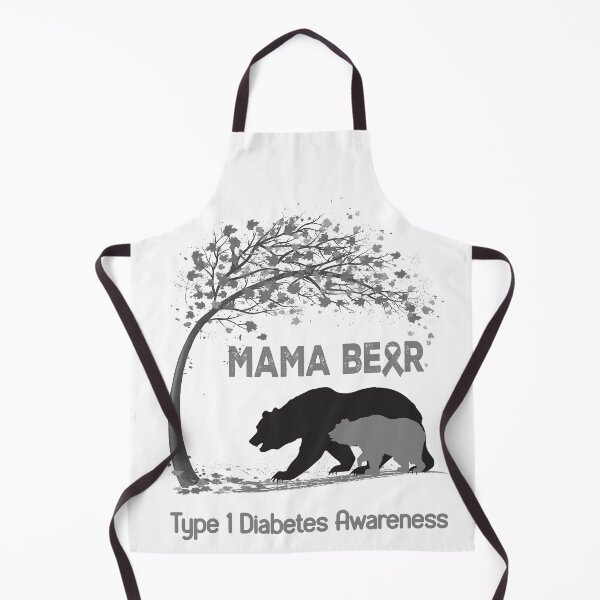Item preview, Mama Bear Type 1 Diabetes Awareness designed and sold by Mnrshirley.