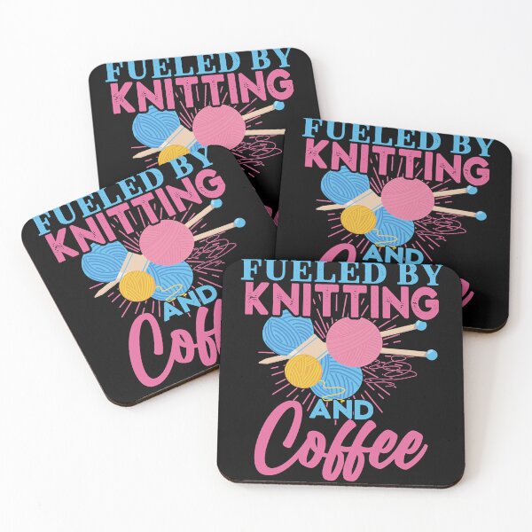 Item preview, Best Boys Girls Fueled By Knitting And Coffee Years Old Birthday designed and sold by LortAndrew.