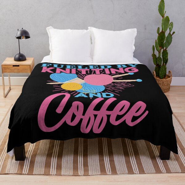 Item preview, Best Boys Girls Fueled By Knitting And Coffee Years Old Birthday designed and sold by LortAndrew.