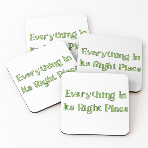 Item preview, Everything In Its Right Place Radio Head designed and sold by Wicked Creationz.