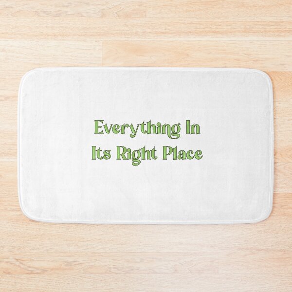 Item preview, Everything In Its Right Place Radio Head designed and sold by Wicked Creationz.