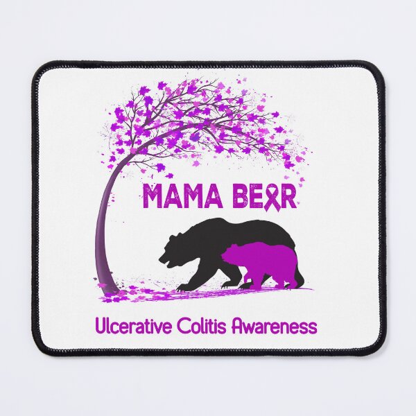 Item preview, Mama Bear Ulcerative Colitis Awareness designed and sold by Mnrshirley.