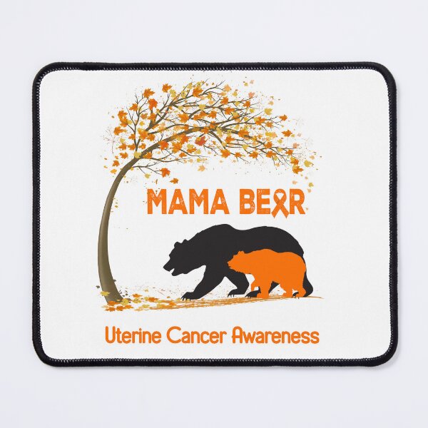 Item preview, Mama Bear Uterine Cancer Awareness designed and sold by Mnrshirley.