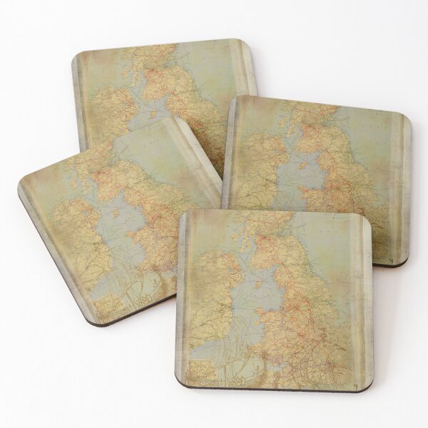 Item preview, Railway Map of The British Isles 1939 designed and sold by Vintage by Kaya.