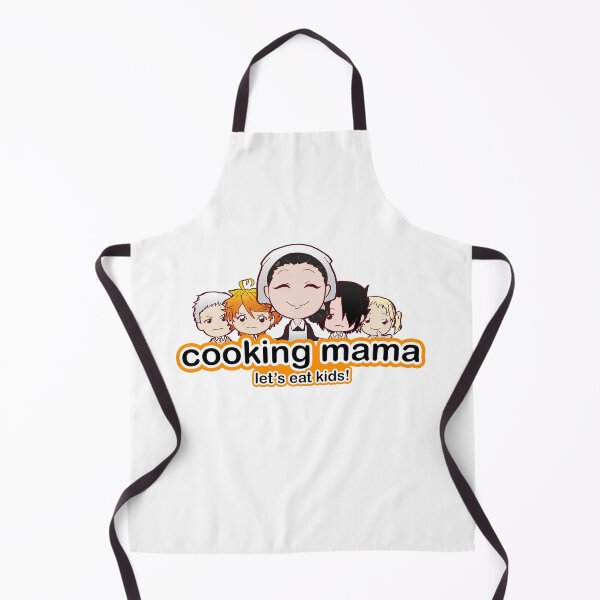 Item preview, The Promised Neverland Funny Cooking Mama Design with Emma, Norman, Ray, Connie and Isabella designed and sold by AniMayhemMerch.