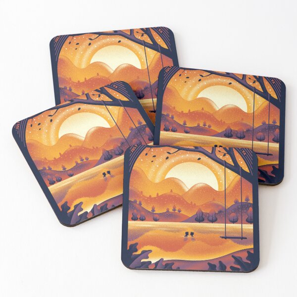Item preview, sunset lake designed and sold by AlbertMills.