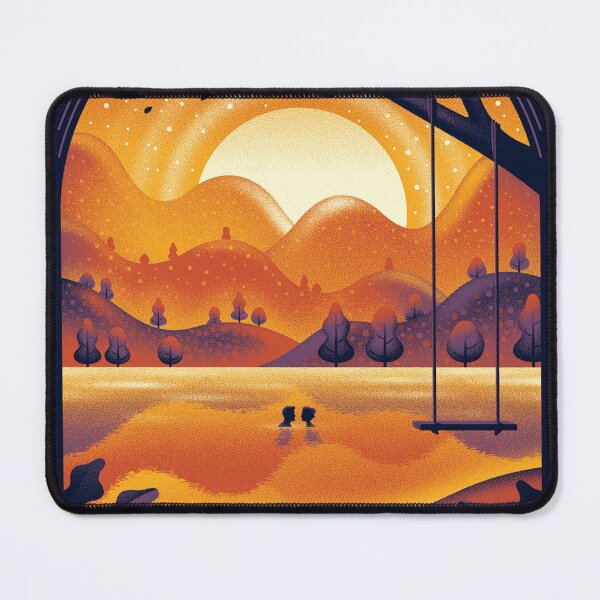 Item preview, sunset lake designed and sold by AlbertMills.