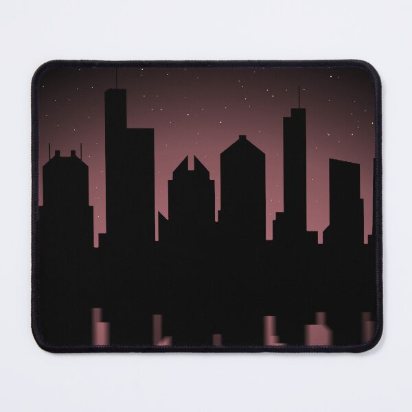 Item preview, Chicago Nights Pink Sky designed and sold by KMGraphics99.