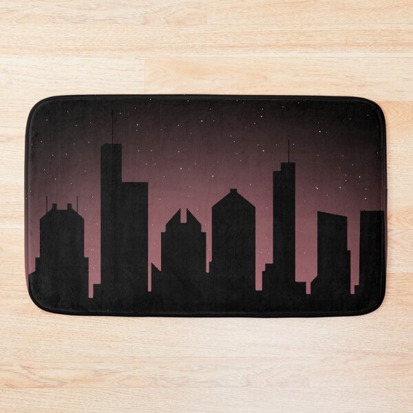 Item preview, Chicago Nights Pink Sky designed and sold by KMGraphics99.