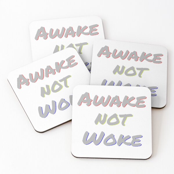 Item preview, Awake Not Woke designed and sold by Sarcasmagic.