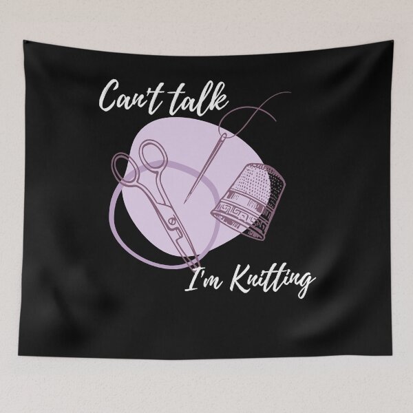 Item preview, Girl Who Loves Anime Can't Talk Just A Boy I'm Knitting Awesome Anime designed and sold by LortAndrew.