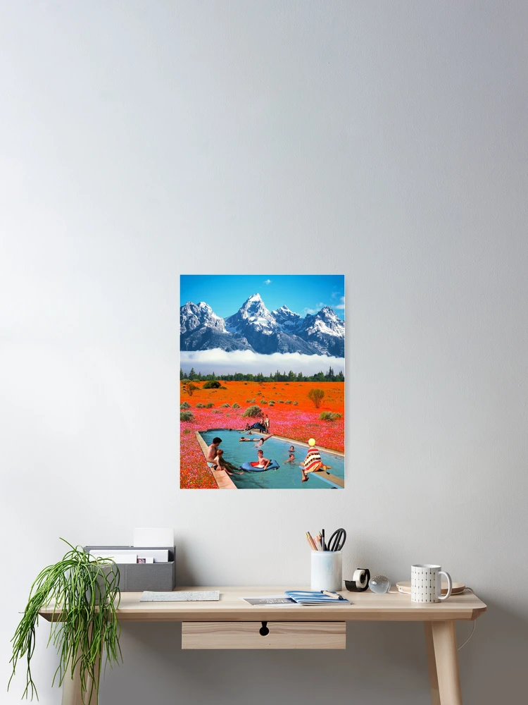 Thumbnail 2 of 3, Poster, Swimming In Nature designed and sold by _InTheGreenhouse.