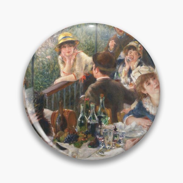 Artikelvorschau, PIERRE-AUGUSTE RENOIR HD - Luncheon of the Boating Party 1880 - 1881 entworfen und verkauft von Go Logo Designs.