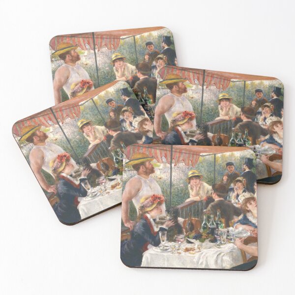 Item preview, PIERRE-AUGUSTE RENOIR HD - Luncheon of the Boating Party 1880 - 1881 designed and sold by Go Logo Designs.