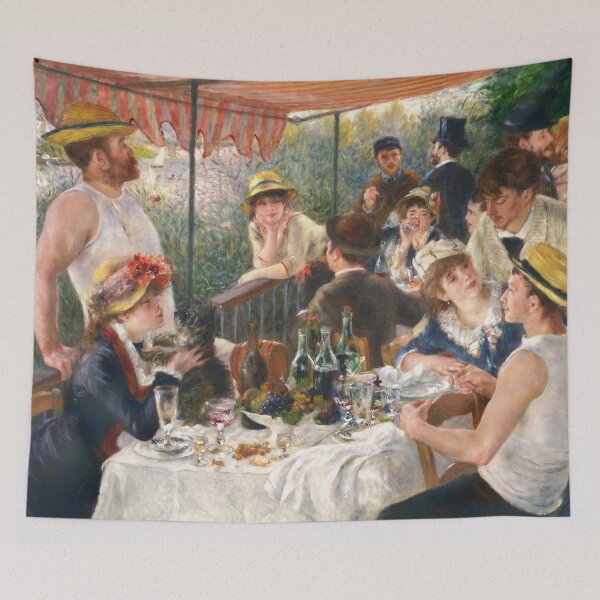 Item preview, PIERRE-AUGUSTE RENOIR HD - Luncheon of the Boating Party 1880 - 1881 designed and sold by Go Logo Designs.