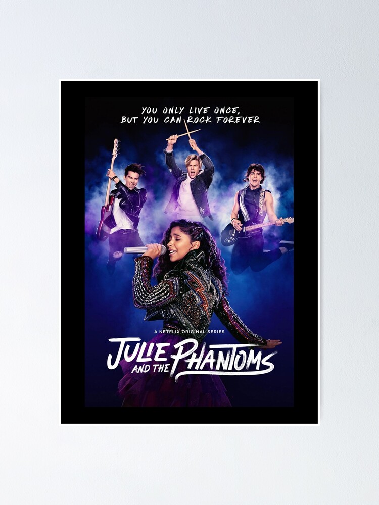 Netflix Julie And The Phantoms Disney Netflix Girls T-Shirt BLACK