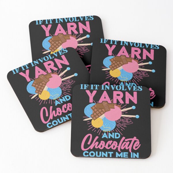 Item preview, Loves Music And If It Involves Yarn And Chocolate Count Me Vintage Photography designed and sold by LortAndrew.