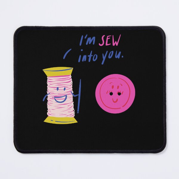 Item preview, Loves Music And Love Pun I'm So Into You Sewing Great Men Women designed and sold by LortAndrew.
