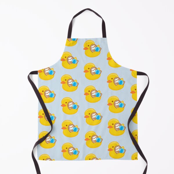 Item preview, Cute Yellow Rubber Duckie Float Sloth designed and sold by theslothinme.