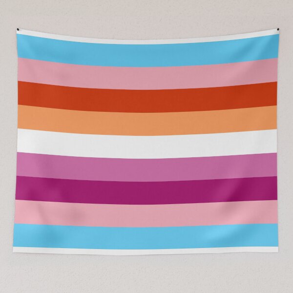 Item preview, Trans Lesbian Flag designed and sold by BNDY.