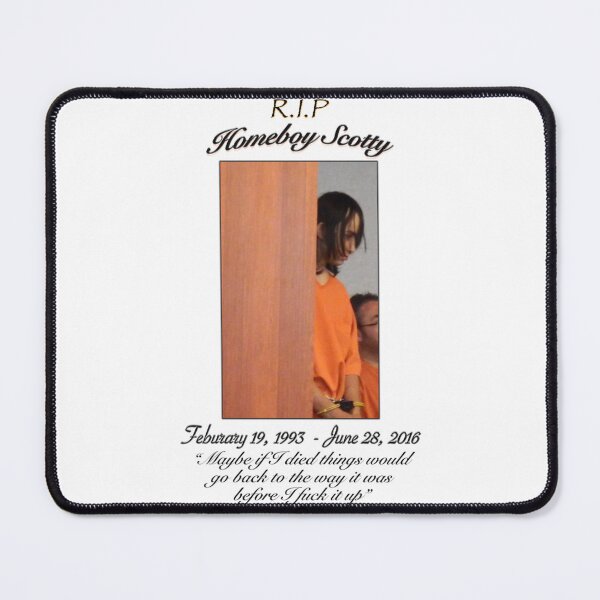 Item preview, RIP HOMEBOY SCOTTY designed and sold by GentleBearCos.