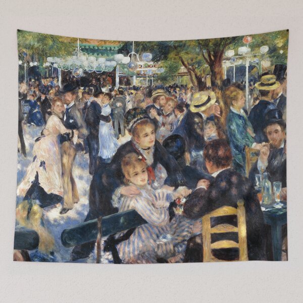 Item preview, PIERRE-AUGUSTE RENOIR HD - Bal du moulin de la Galette 1976 designed and sold by Go Logo Designs.