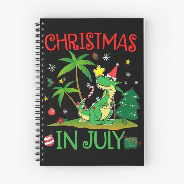Item preview, T Rex Christmas In July Shirt for Boys Toddler Kids Dinosaur designed and sold by PeterGignac.