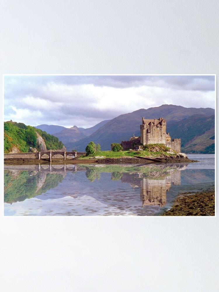 Alternate view of Eilean Donan Castle 37 Poster