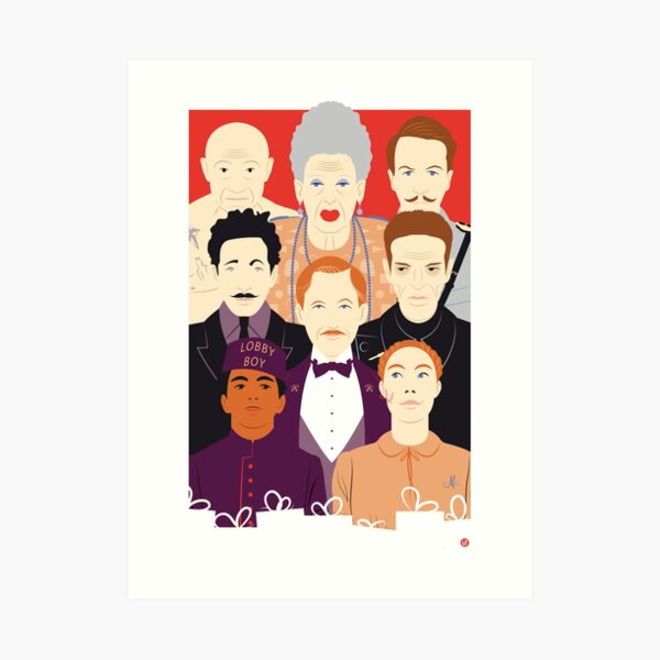 Many People In This Hotel (Faces & Movies) Impression artistique