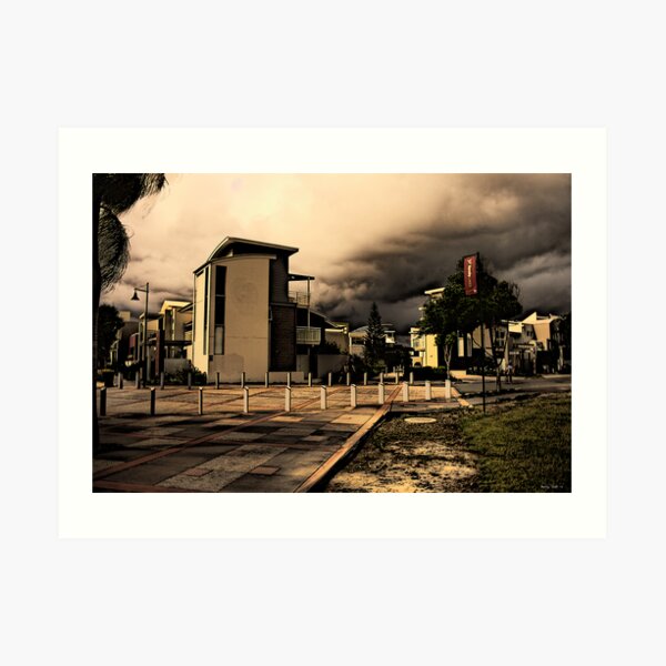 Urban Storm Art Print