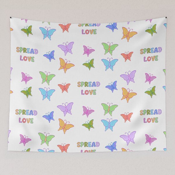 Item preview, Groovy Spread Love Pride Butterflies designed and sold by Wicked Creationz.