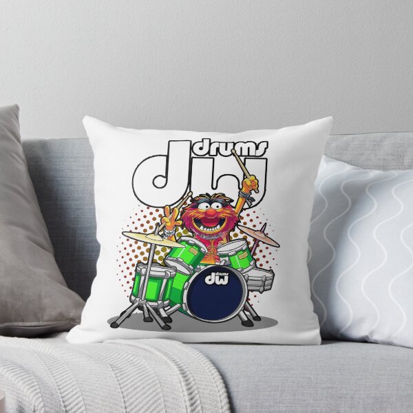 Item preview, ANIMAL DRUMMER DW GREEN DRUMS  designed and sold by TeresaKeeton2.