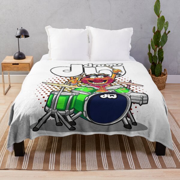 Item preview, ANIMAL DRUMMER DW GREEN DRUMS  designed and sold by TeresaKeeton2.