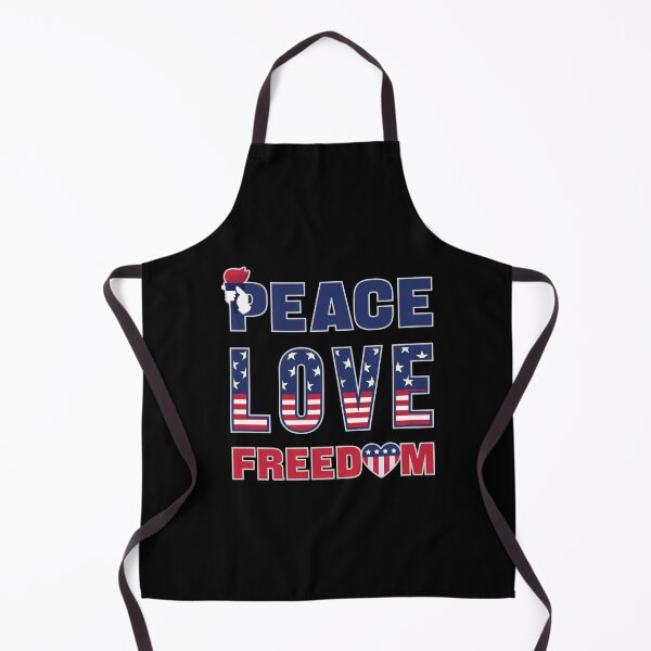 Item preview, Peace Love Usa Freedom celebrate freedom 4 th July designed and sold by onzpacesdesign.