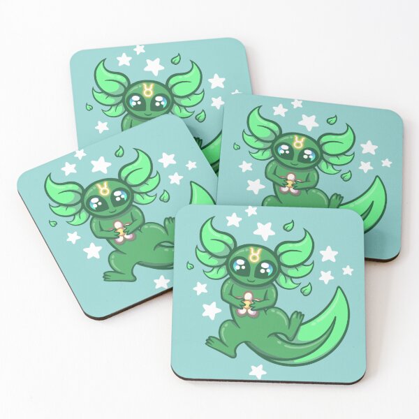 Item preview, Zodiac Axolotl Taurus designed and sold by The-Mothlynn.