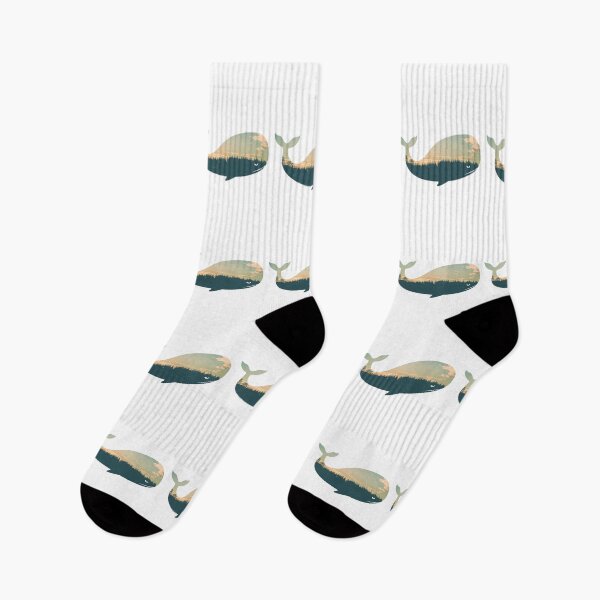 Item preview, Forest Trees Under Calm Sky Whale | Colorful Whale designed and sold by BopleDesigns.
