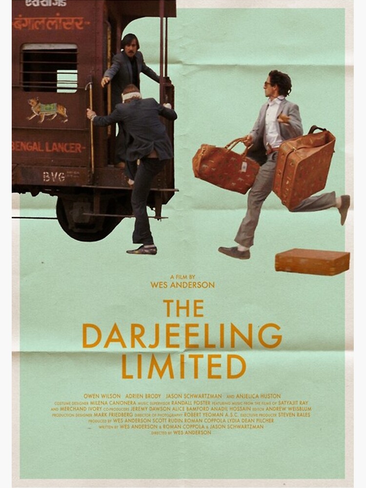 The Darjeeling Limited Vintage Poster