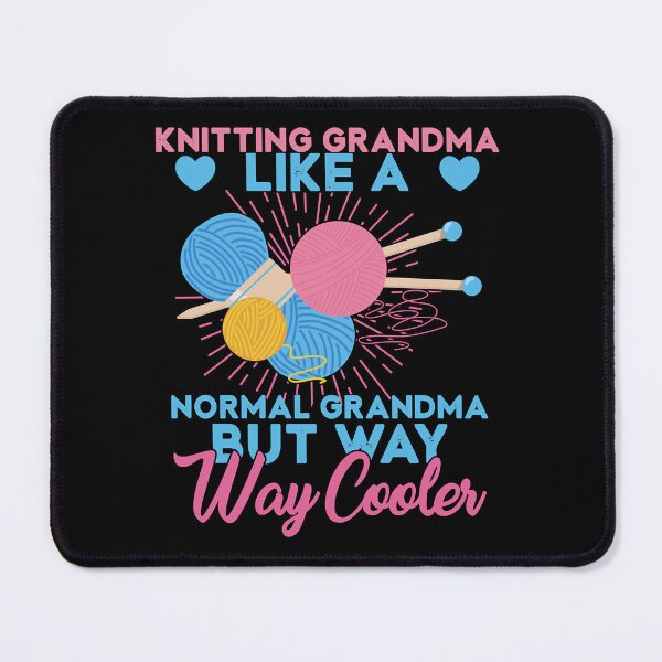 Item preview, The Great Retro Knitting Grandma Funny Knitting Crochet Gift Idea Photographic designed and sold by LortAndrew.