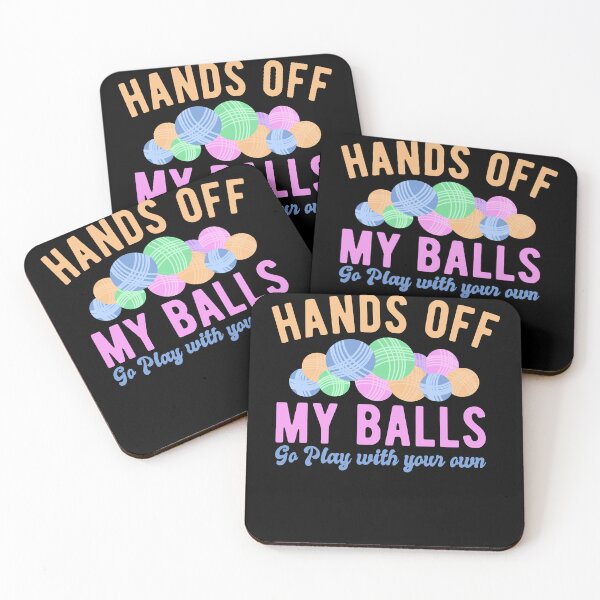 Item preview, Who Loves Basket Funny Hands Off My Balls Go Play With Your Own Knitters Gift Photographic designed and sold by LortAndrew.